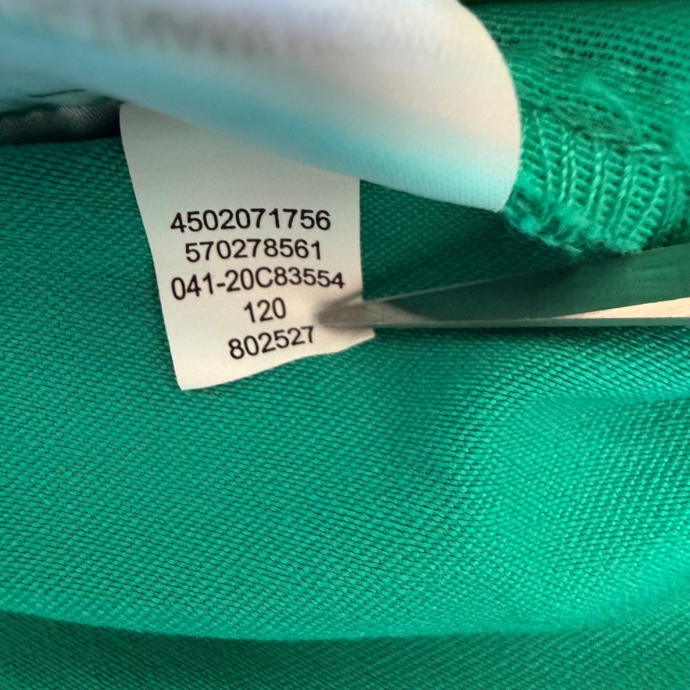 Chico's Brigitte Slim Ankle Pants Kelly Green Pull On Stretch Sz 1 US 8 Cropped - Picture 7 of 12